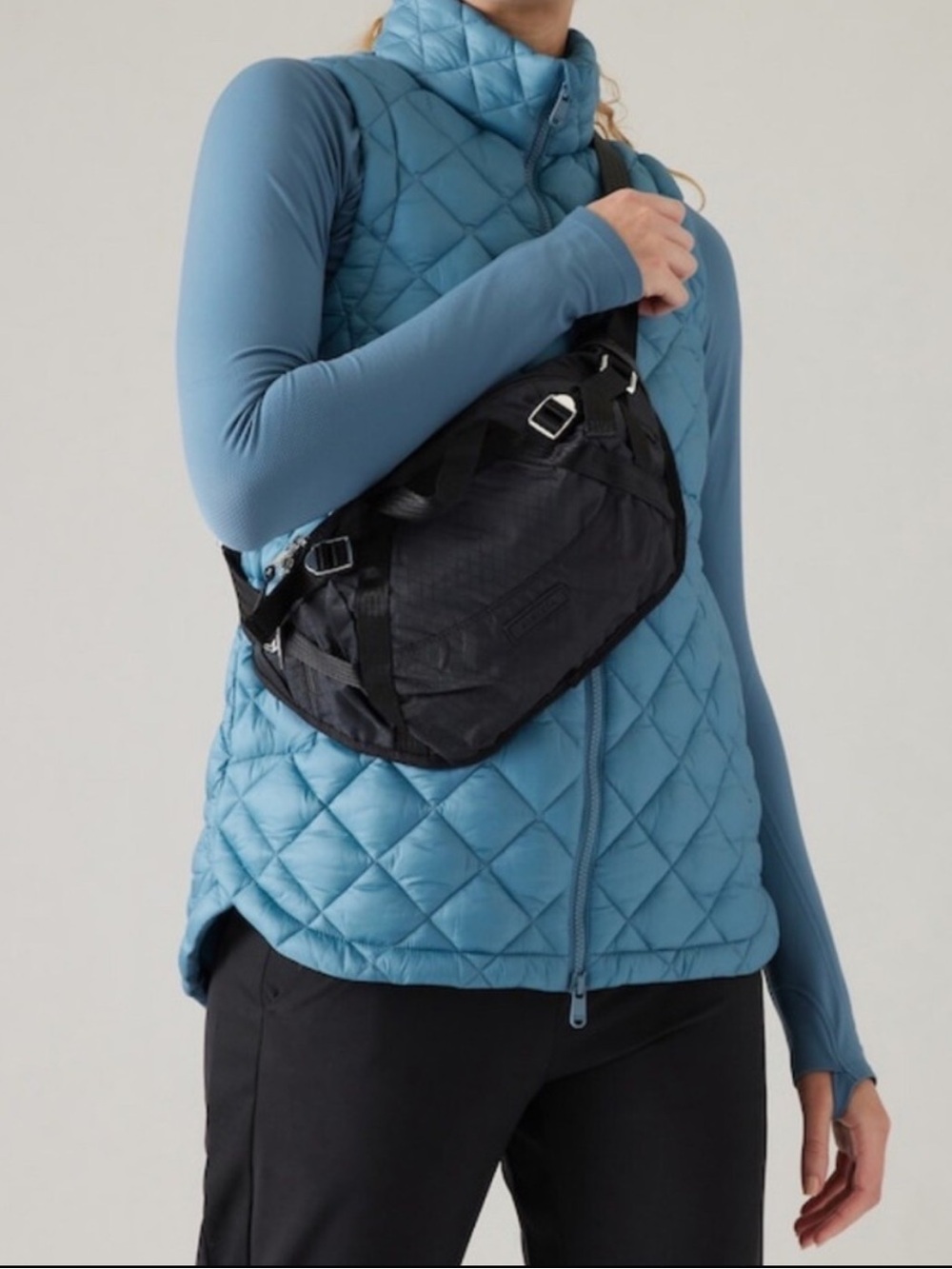 Athleta Excursion Large Belt Bag - Black